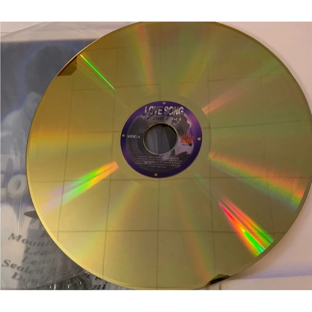 Love Song Vol 8 LaserDisc Blue and‎ White